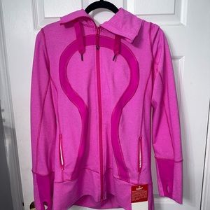 NEW pink Lululemon Stride Jacket